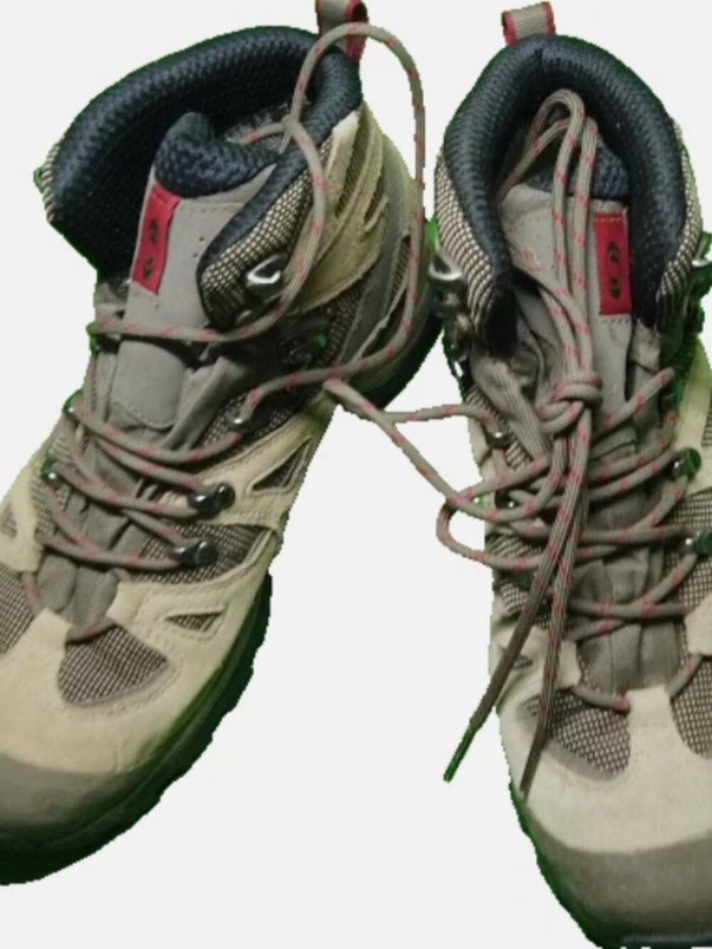 SALOMON Women Size 9 Suede Gore-Tex Contagrip Hiking Boots
